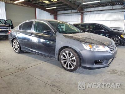Czwarte zdjęcie samochodu z boku: 2014 HONDA ACCORD SPORT VIN:1HGCR2F5XEA096837 - miniatura