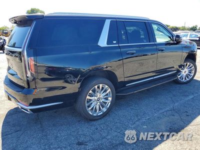 Trzecie zdjęcie samochodu z tyłu: 2024 CADILLAC ESCALADE ESV PREMIUM LUXURY VIN:1GYS4KKLXRR391712 - miniatura