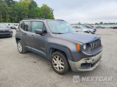Czwarte zdjęcie samochodu z boku: 2017 JEEP RENEGADE LATITUDE VIN:ZACCJBBB6HPE53551 - miniatura