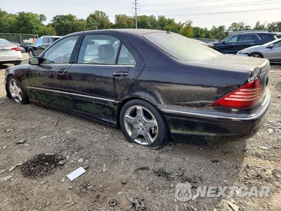 Drugie zdjęcie samochodu z przodu: 2003 MERCEDES-BENZ S 600 VIN:WDBNG76J43A355924 - miniatura