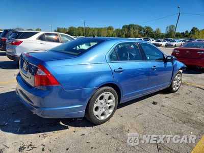 Trzecie zdjęcie samochodu z tyłu: 2010 FORD FUSION SE VIN:3FAHP0HA6AR266612 - miniatura