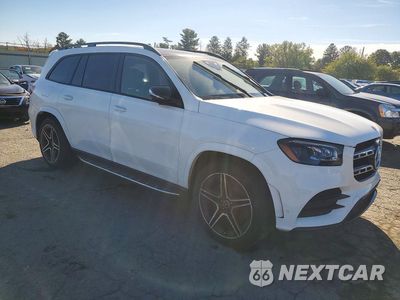 Czwarte zdjęcie samochodu z boku: 2022 MERCEDES-BENZ GLS 450 4MATIC VIN:4JGFF5KE5NA784252 - miniatura