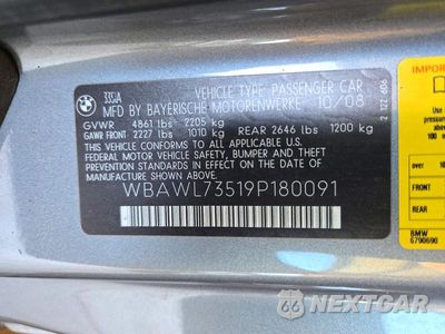Zdjęcie 12 z 12 samochodu: 2009 BMW 335 I VIN:WBAWL73519P180091 - miniatura