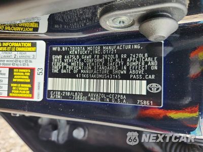 Zdjęcie 12 z 12 samochodu: 2021 TOYOTA CAMRY XSE VIN:4T1K61AK0MU543145 - miniatura