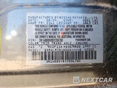Zdjęcie 13 z 13 samochodu: 2025 NISSAN SENTRA SR VIN:3N1AB8DV8SY206780 - miniatura