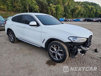 Czwarte zdjęcie samochodu z boku: 2022 BMW X4 XDRIVE30I VIN:5UX33DT09N9M21501 - miniatura
