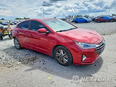 Czwarte zdjęcie samochodu z boku: 2020 HYUNDAI ELANTRA SEL VIN:KMHD84LF4LU077576 - miniatura