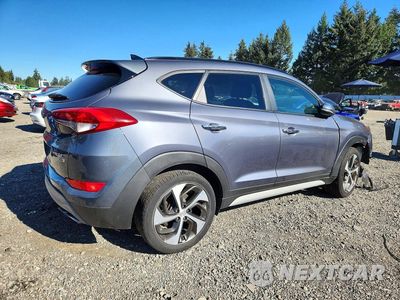 Trzecie zdjęcie samochodu z tyłu: 2018 HYUNDAI TUCSON LIMITED VIN:KM8J3CA2XJU616520 - miniatura