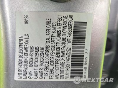 Zdjęcie 13 z 13 samochodu: 2025 HONDA ACCORD SE VIN:1HGCY1F46SA062622 - miniatura
