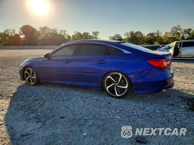 Drugie zdjęcie samochodu z przodu: 2021 HONDA ACCORD SPORT SE VIN:1HGCV1F45MA004030 - miniatura