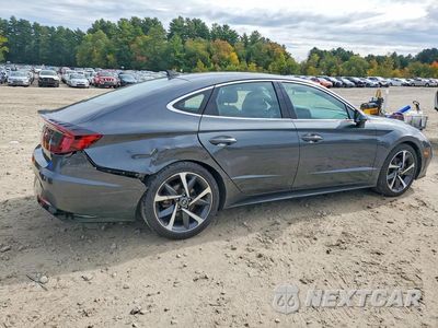 Trzecie zdjęcie samochodu z tyłu: 2023 HYUNDAI SONATA SEL PLUS VIN:KMHL44J25PA274934 - miniatura