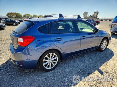 Trzecie zdjęcie samochodu z tyłu: 2012 SUBARU IMPREZA PREMIUM VIN:JF1GPAC69CH217817 - miniatura