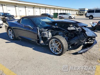 Czwarte zdjęcie samochodu z boku: 2014 CHEVROLET CORVETTE STINGRAY 3LT VIN:1G1YF3D75E5112452 - miniatura