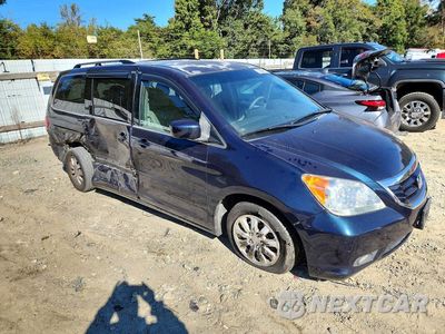 Czwarte zdjęcie samochodu z boku: 2010 HONDA ODYSSEY EX VIN:5FNRL3H44AB112374 - miniatura