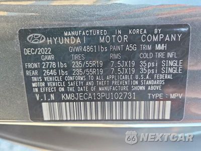 Zdjęcie 13 z 13 samochodu: 2023 HYUNDAI TUCSON LIMITED VIN:KM8JECA13PU102731 - miniatura