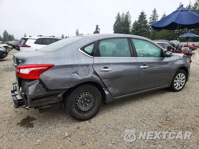 Trzecie zdjęcie samochodu z tyłu: 2017 NISSAN SENTRA SV VIN:3N1AB7AP6HY390058 - miniatura