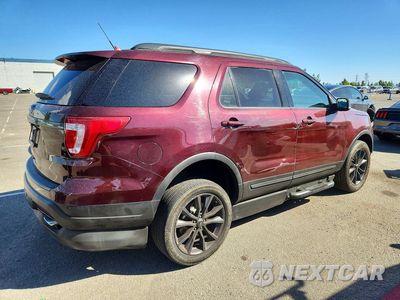 Trzecie zdjęcie samochodu z tyłu: 2018 FORD EXPLORER XLT VIN:1FM5K7D84JGC44702 - miniatura