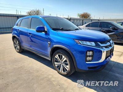 Czwarte zdjęcie samochodu z boku: 2021 MITSUBISHI OUTLANDER SPORT ES VIN:JA4APUAU5MU022450 - miniatura