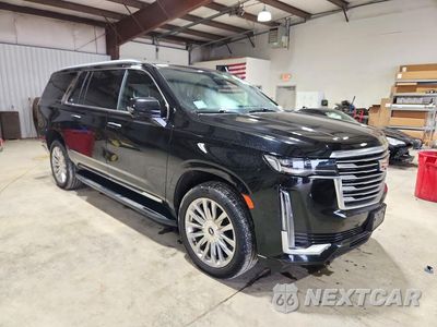 Czwarte zdjęcie samochodu z boku: 2022 CADILLAC ESCALADE ESV PREMIUM LUXURY VIN:1GYS4KKL2NR280646 - miniatura