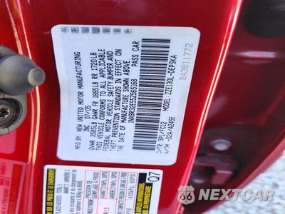 Zdjęcie 12 z 12 samochodu: 2005 TOYOTA COROLLA S VIN:1NXBR32E55Z565168 - miniatura