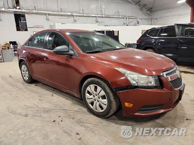 Czwarte zdjęcie samochodu z boku: 2012 CHEVROLET CRUZE LS VIN:1G1PC5SH6C7210368 - miniatura