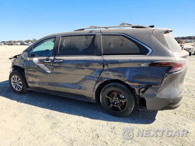 Drugie zdjęcie samochodu z przodu: 2025 TOYOTA SIENNA XLE 7-PASSENGER VIN:5TDJSKFC6SS225955 - miniatura