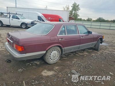 Trzecie zdjęcie samochodu z tyłu: 1988 MERCEDES-BENZ 300 SEL VIN:WDBCA25D7JA395872 - miniatura