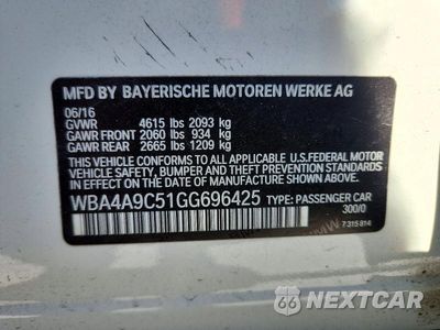 Zdjęcie 13 z 13 samochodu: 2016 BMW 428 I GRAN COUPE SULEV VIN:WBA4A9C51GG696425 - miniatura