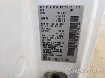 Zdjęcie 13 z 13 samochodu: 2021 NISSAN NV200 DELIVERY VAN VIN:3N6CM0KN2MK698746 - miniatura