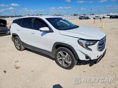 Czwarte zdjęcie samochodu z boku: 2019 GMC TERRAIN SLT VIN:3GKALVEVXKL208491 - miniatura