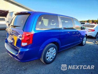 Trzecie zdjęcie samochodu z tyłu: 2019 DODGE GRAND CARAVAN SE VIN:2C4RDGBG0KR500991 - miniatura