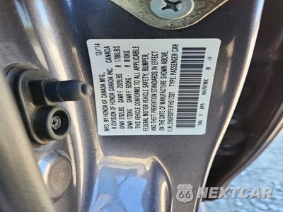 Zdjęcie 12 z 12 samochodu: 2015 HONDA CIVIC EXL VIN:2HGFB2F91FH517321 - miniatura