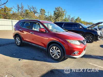 Czwarte zdjęcie samochodu z boku: 2015 NISSAN ROGUE SL VIN:5N1AT2MV3FC770998 - miniatura