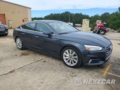 Czwarte zdjęcie samochodu z boku: 2018 AUDI A5 PREMIUM VIN:WAUANCF57JA018563 - miniatura