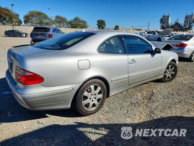 Trzecie zdjęcie samochodu z tyłu: 2001 MERCEDES-BENZ CLK 320 VIN:WDBLJ65G71F184904 - miniatura