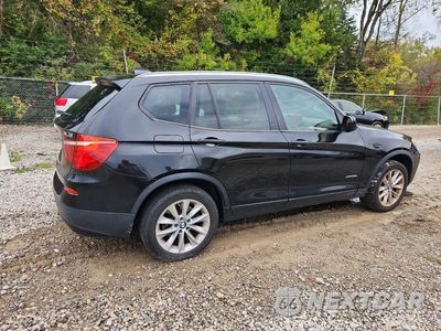 Trzecie zdjęcie samochodu z tyłu: 2013 BMW X3 XDRIVE28I VIN:5UXWX9C53D0A17349 - miniatura