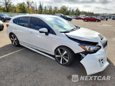Czwarte zdjęcie samochodu z boku: 2018 SUBARU IMPREZA SPORT VIN:4S3GTAL60J3752812 - miniatura