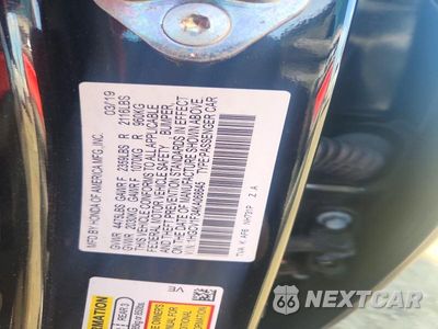 Zdjęcie 12 z 12 samochodu: 2019 HONDA ACCORD SPORT VIN:1HGCV1F34KA068645 - miniatura