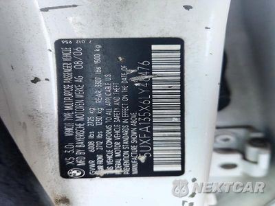 Zdjęcie 13 z 13 samochodu: 2006 BMW X5 3.0I VIN:5UXFA135X6LY48476 - miniatura
