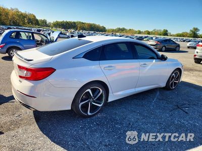Trzecie zdjęcie samochodu z tyłu: 2022 HONDA ACCORD SPORT SE VIN:1HGCV1F41NA037236 - miniatura