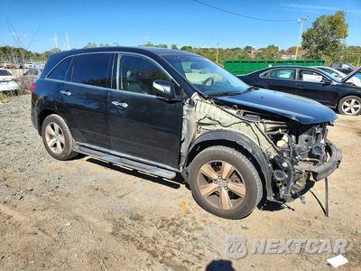 Czwarte zdjęcie samochodu z boku: 2011 ACURA MDX TECHNOLOGY VIN:2HNYD2H44BH527378 - miniatura