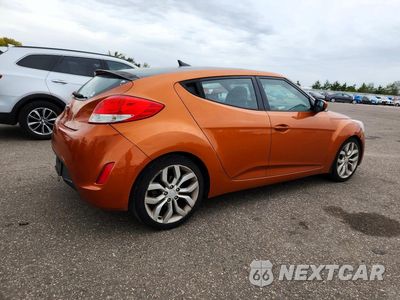 Trzecie zdjęcie samochodu z tyłu: 2012 HYUNDAI VELOSTER BASE VIN:KMHTC6AD6CU066277 - miniatura