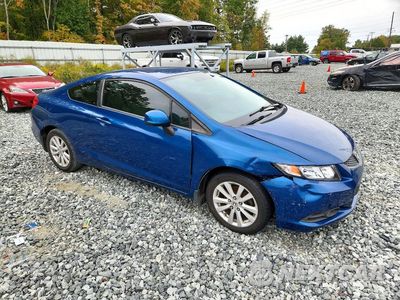 Czwarte zdjęcie samochodu z boku: 2013 HONDA CIVIC LX VIN:2HGFG3B54DH522312 - miniatura