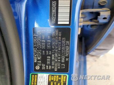 Zdjęcie 12 z 12 samochodu: 2008 KIA RIO BASE VIN:KNADE123586324826 - miniatura