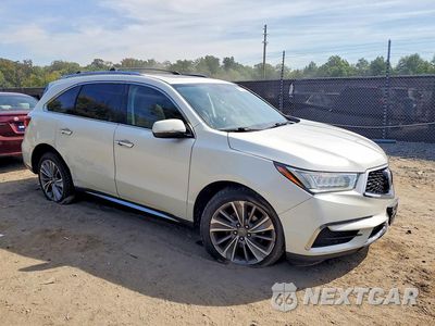 Czwarte zdjęcie samochodu z boku: 2018 ACURA MDX TECHNOLOGY VIN:5J8YD4H57JL011156 - miniatura