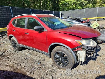 Czwarte zdjęcie samochodu z boku: 2016 NISSAN ROGUE SV VIN:KNMAT2MV6GP645525 - miniatura