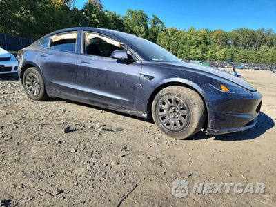 Czwarte zdjęcie samochodu z boku: 2026 TESLA MODEL 3 VIN:5YJ3E1EA4TF147661 - miniatura
