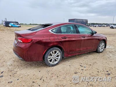 Trzecie zdjęcie samochodu z tyłu: 2015 CHRYSLER 200 LIMITED VIN:1C3CCCAB6FN605999 - miniatura