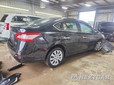Trzecie zdjęcie samochodu z tyłu: 2014 NISSAN SENTRA SV VIN:3N1AB7AP3EY252845 - miniatura