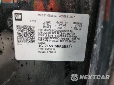 Zdjęcie 12 z 12 samochodu: 2024 CHEVROLET MALIBU PREMIER VIN:1G1ZE5ST5RF186537 - miniatura